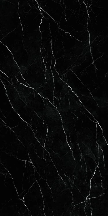 Nero Marquina-Lempengan Marmer Hitam
